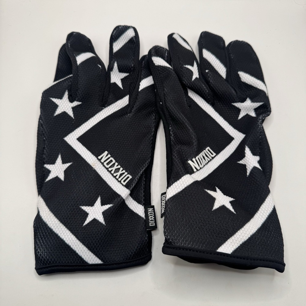 Dixxon Mens XXXL Work Motorcycle Gloves - Black / White "Yeww!"
